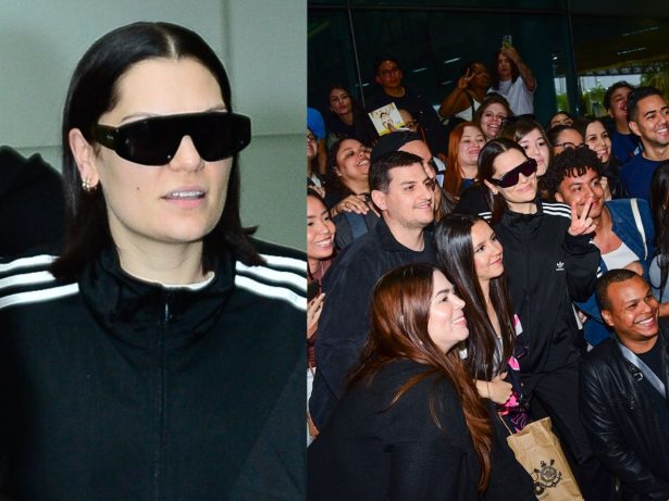 Jessie J é aclamada por fãs ao desembarcar no Brasil para show no The Town