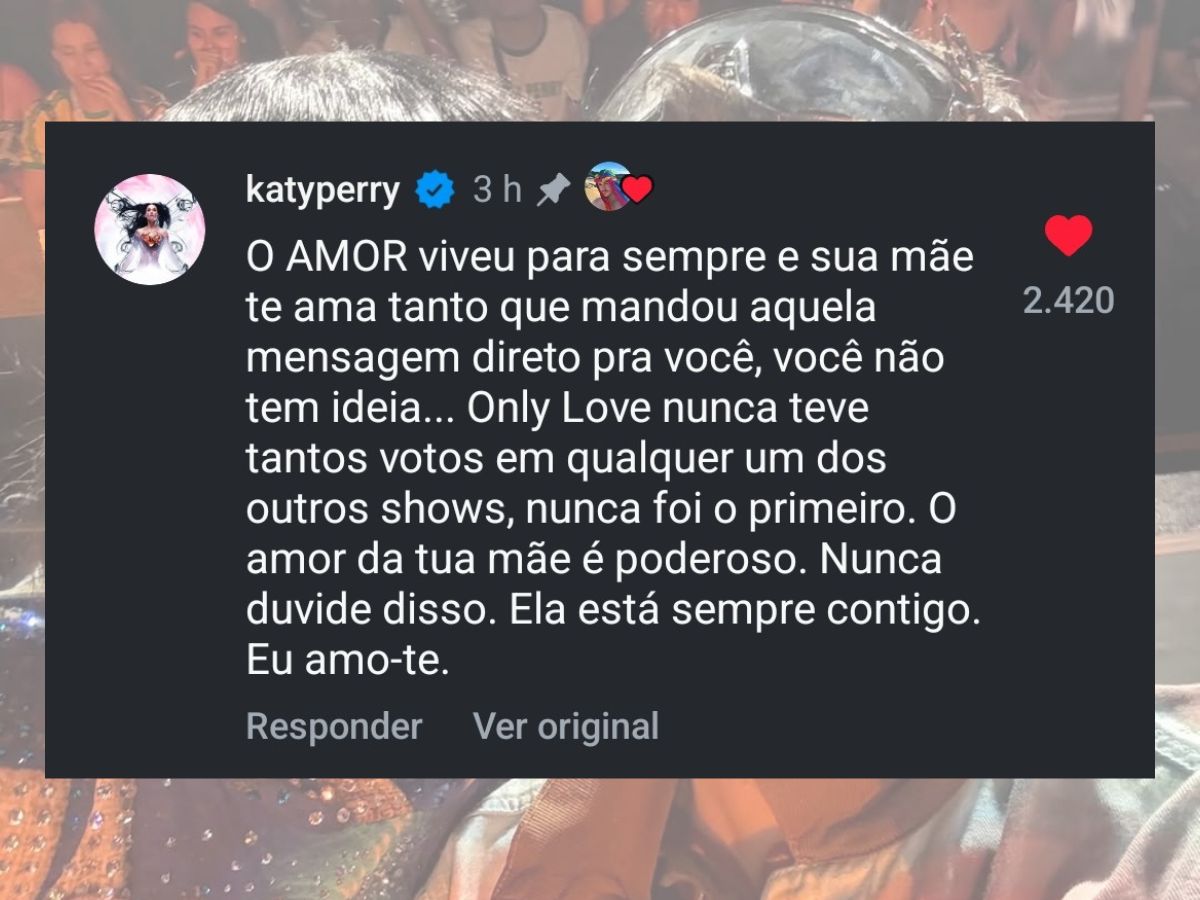 Reprodução/@katyperry