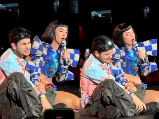 Katy Perry transforma show em Curitiba em momento emocionante para fã que perdeu a mãe