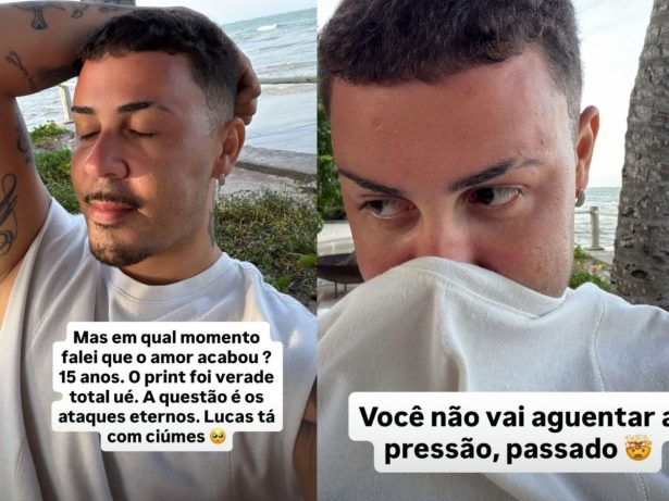 Depois de Lucas expor print, Carlinhos Maia dá o troco: “Não aguenta a pressão”