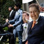  Julinho Casares homenageia Faustão após casamento com Lara Silva