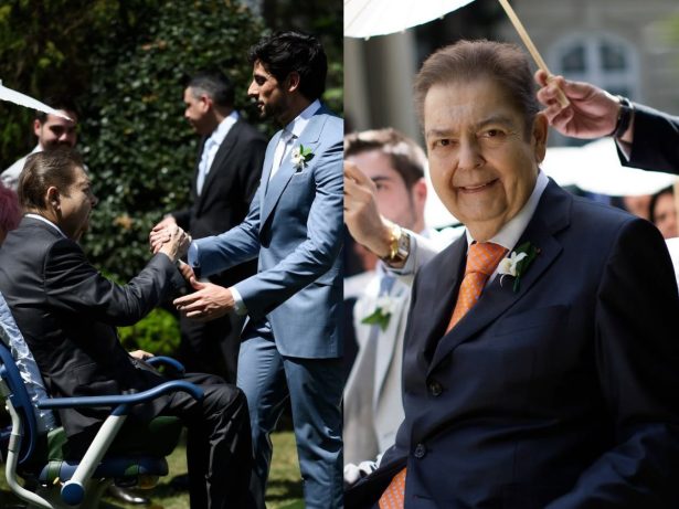 “Meu sogro”: Julinho Casares homenageia Faustão após casamento com Lara Silva