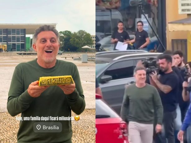 Luciano Huck premia cozinheira do DF com R$ 1 milhão e simpatia viraliza nas redes