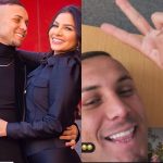 Em ligação com o jogador, esposa de Cebolinha desmente boatos de separação: “Muito felizes”