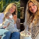 Gisele Bündchen comemora 45 anos ao lado da gêmea e do filho com professor brasileiro