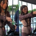 Jenna Ortega distribui “sorvete trevoso” em evento da 2ª temporada de “Wandinha”