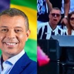 Governador de Sergipe é flagrado em final da Libertadores após tirar licença médica