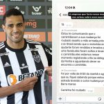 Mudança do atacante Alan Kardec, do Atlético-MG, é roubada no Rio de Janeiro