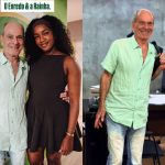 Ney Matogrosso se encontra com Iza no barracão da Imperatriz Leopoldinense