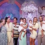 Família reunida! Veja os famosos na festa de aniversário de Maria Alice