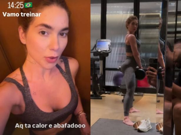 Disposição! Virginia treina em plena madrugada na China após 35 horas de viagem