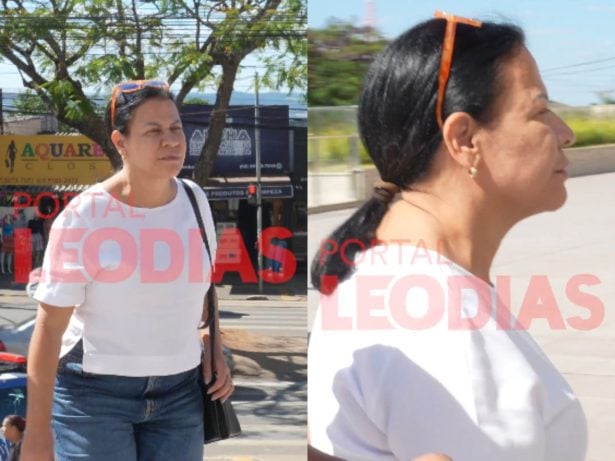 Dona Ruth chega à audiência de conciliação com Murilo Huff sobre guarda de Léo