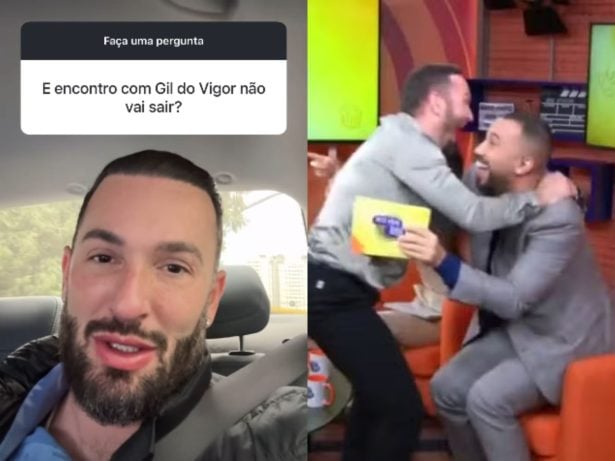 Diego Hypólito abre o jogo sobre sua paquera com Gil do Vigor: “Não bateu horário”