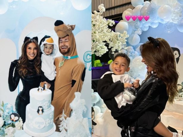 Bianca Andrade e Fred Bruno comemoram juntos o quarto aniversário de Cris