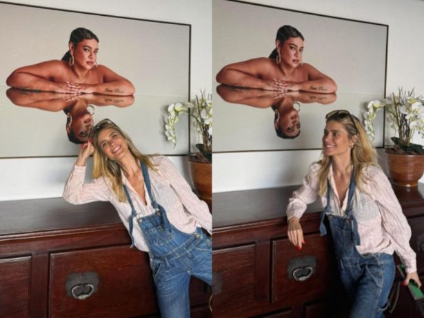“Ainda pego o telefone pra mandar mensagem”, diz Carol Dieckmmann sobre Preta Gil