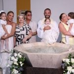 Momento de fé: confira os detalhes e registros do batizado de José Leonardo