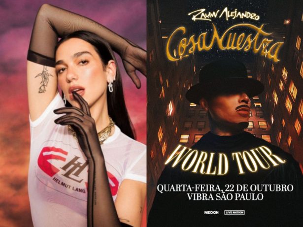 Semana do Cliente: shows de Dua Lipa e Rauw Alejandro no Brasil entram em descontaço