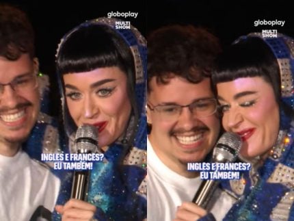 Fãs apontam suposta pista de novo affair de Katy Perry durante show no Brasil