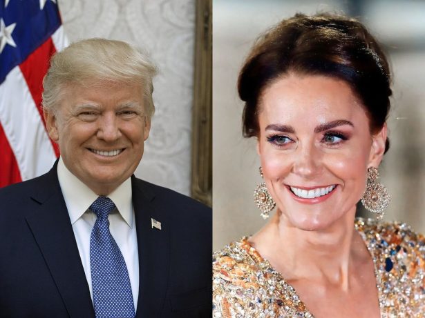 Trump elogia Kate Middleton em recepção oficial no Castelo de Windsor: “Muito linda”