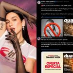 Shows de Dua Lipa viram trend após outros artistas deixarem Brasil de fora da turnê