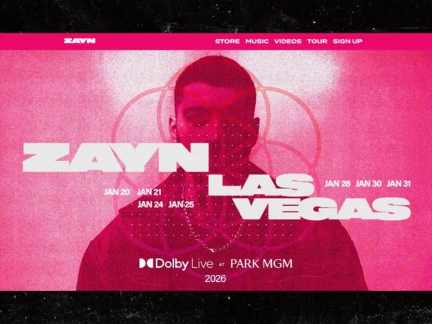 Zayn Malik, ex-One Direction, anuncia residência de shows em Las Vegas