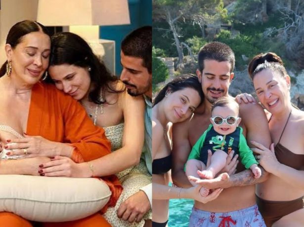 Claudia Raia abre álbum de fotos para comemorar o Dia do Filho: “Seres de luz”