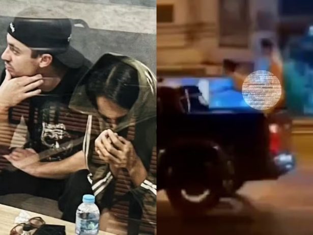 Influenciador é preso após manter relação íntima na caçamba de caminhonete em movimento