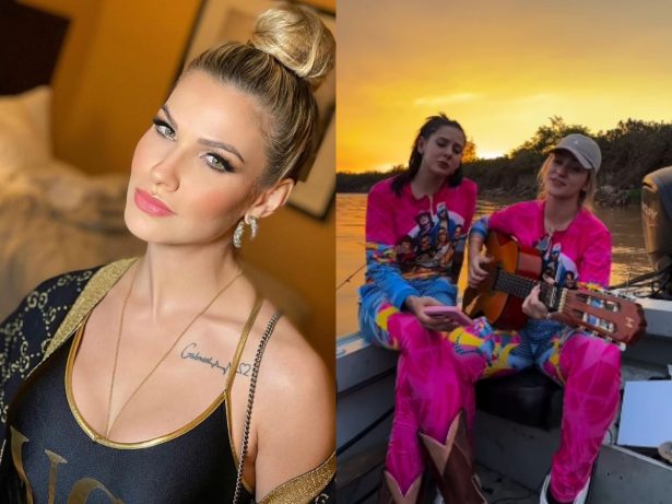 Andressa Suita reage a post de Ana Castela durante viagem com Zé Felipe: “Vou abrir uma cerveja”