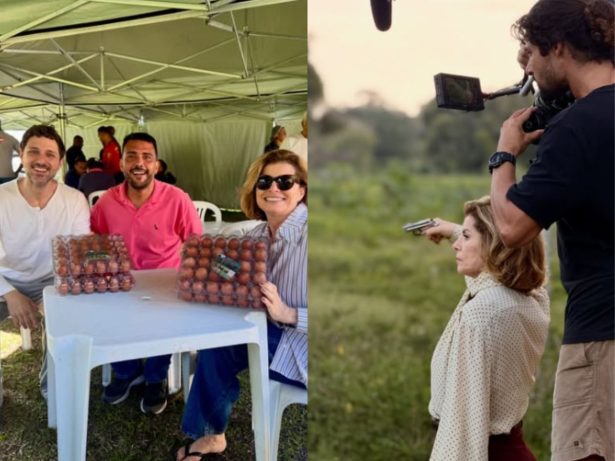 Débora Bloch mostra bastidores da cena de vingança contra Ana Clara em “Vale Tudo”