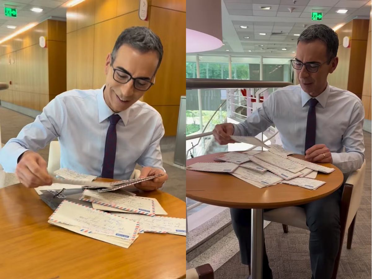 Reprodução / @cesartralli Reprodução / @cesartralli