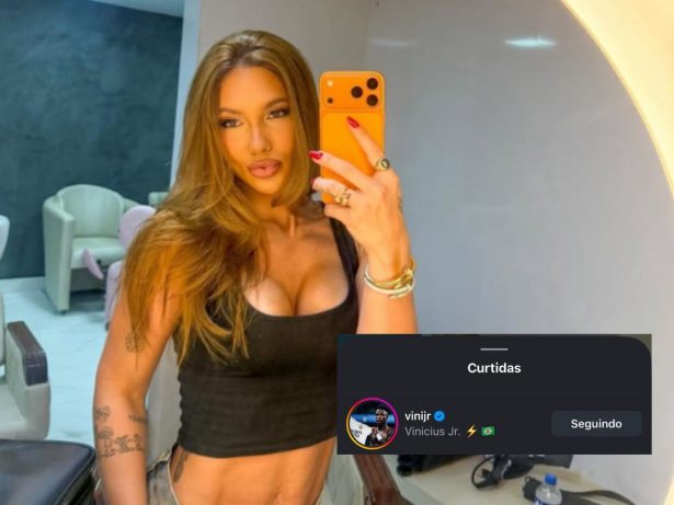 Atento! Vini Jr. curte nova foto de Virginia após rumores de tentativa de conciliação