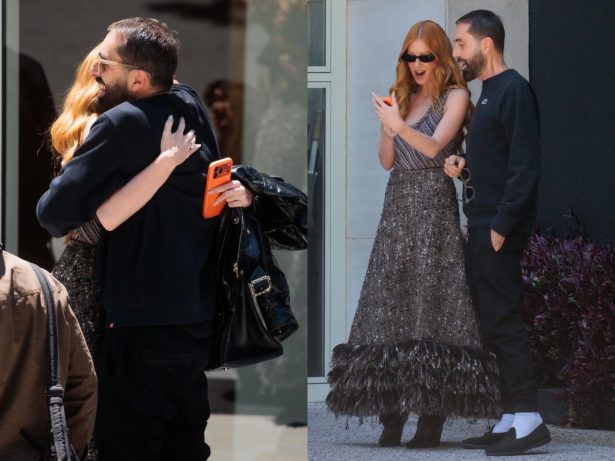 Marina Ruy Barbosa é flagrada com o amigo e estilista Giambattista Valli em SP