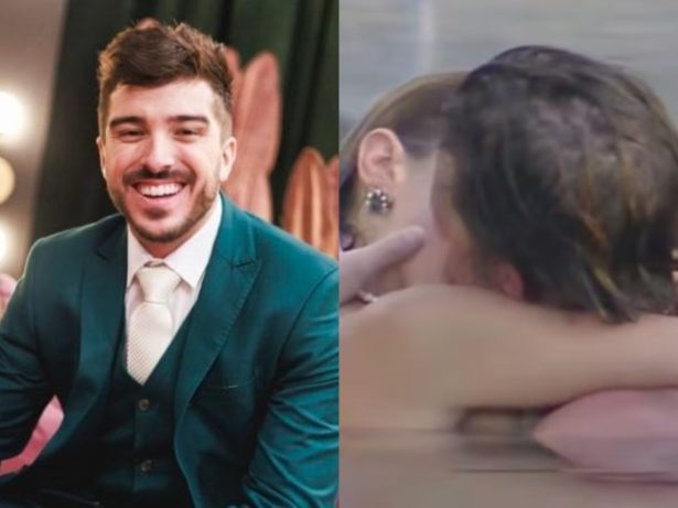 Ex de Maria Caporusso reage após peoa beijar Matheus Martins em ‘‘A Fazenda 17’’