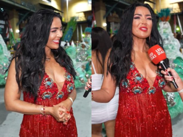 Gardênia Cavalcanti fala sobre os machucados e preparação para o Carnaval pela Grande Rio