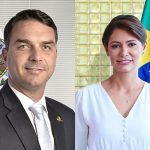 Flávio Bolsonaro explica por que foi o escolhido para a pré-candidatura, e não Michelle