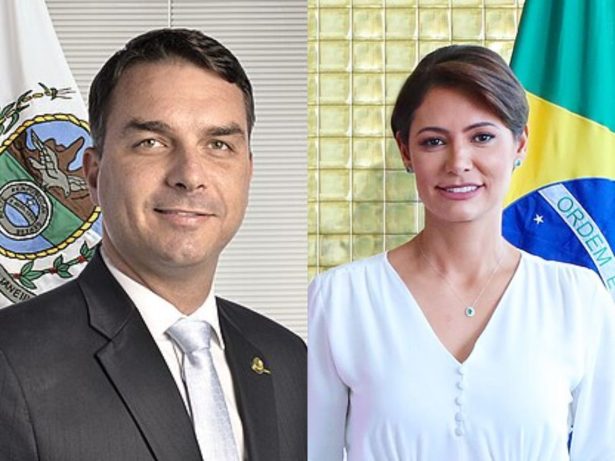 Flávio Bolsonaro explica por que foi o escolhido para a pré-candidatura, e não Michelle