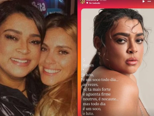 Carolina Dieckmmann relembra perda de Preta Gil e fala de luto: “Um soco todo dia”
