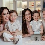 Claudia Raia celebra clima de Natal em família e abre álbum de fotos com Luca
