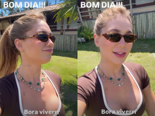 De ressaca do Natal, Virginia não consegue escapar do treino pesado: “Vini tá chamando”