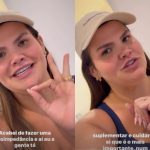 Thais Carla se emociona ao fazer exame e comemora perda de 23 kg de gordura