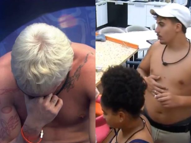 Juliano perde a paciência após Pedro derrubar própolis em casaco de Marina Sena: “Você não é homem”