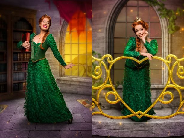 Musical de “Shrek” revela os figurinos de Myra Ruiz e Fabi Bang como Fiona