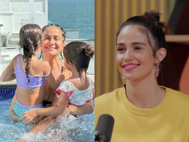 Lan Lanh abre álbum de fotos com as filhas e recebe elogio da ex, Nanda Costa: “Linda”