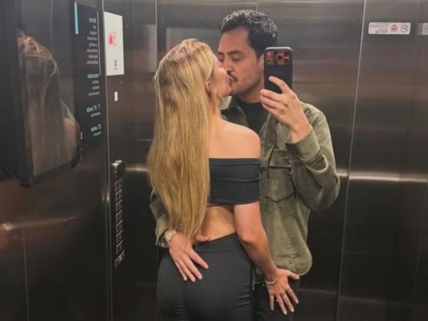 Matheus Vargas assume novo romance e publica foto aos beijos com nutricionista