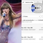 Taylor Swift é criticada por vender ingressos atrás do palco: “apenas escutar”