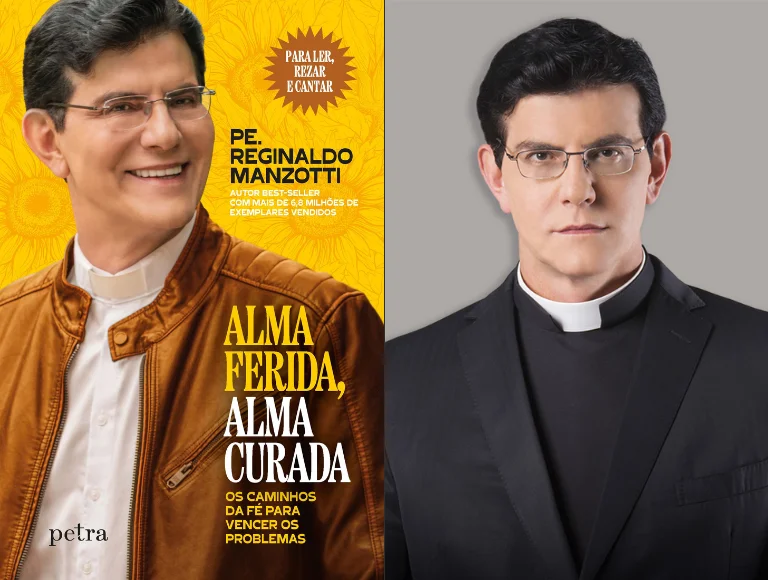 Padre Reginaldo Manzotti lança livro com proposta sensorial inovadora