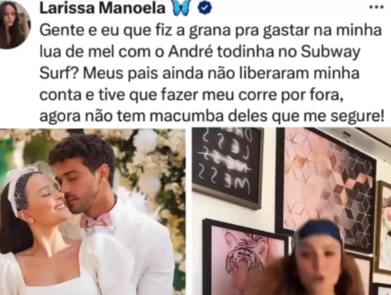 Página usa nome e imagens de Larissa Manoela para aplicar golpes