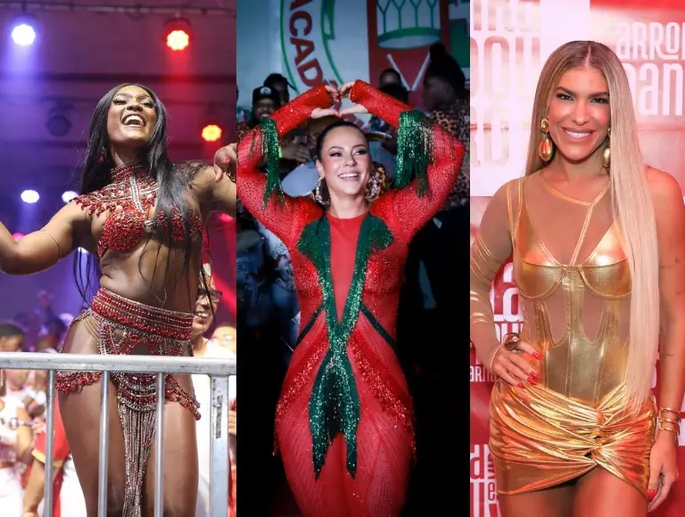 Paolla Oliveira, Erika Januza e mais: famosas caíram no samba
