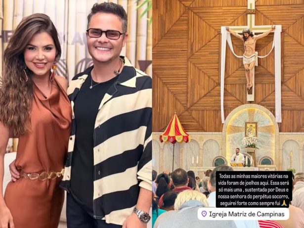 Ex-esposa de Matheus faz desabafo na igreja após separação: “Seguirei forte”