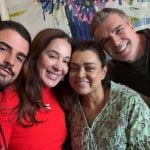 Preta Gil recebe visita de Claudia Raia e Enzo Celulari durante tratamento nos EUA